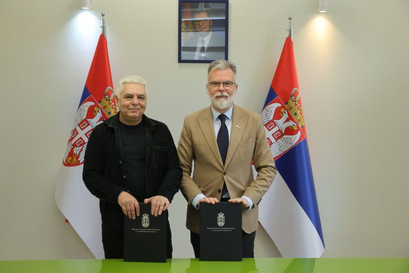 Boris Bratina, Dejan Ristić - foto MIT